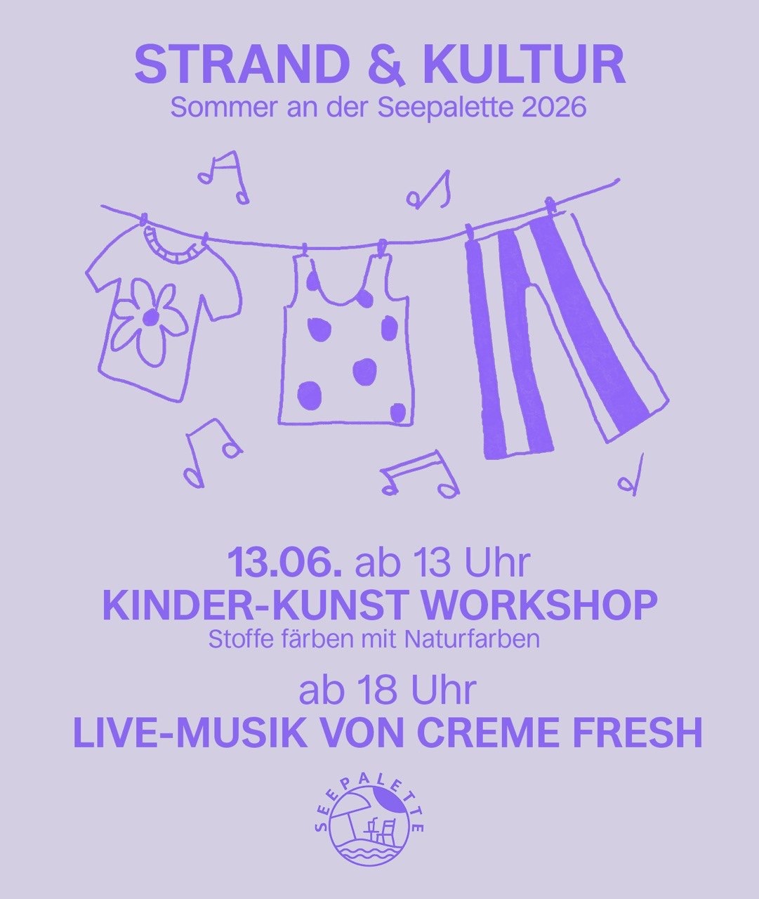 Strand & Kultur – 13. Juni 2026